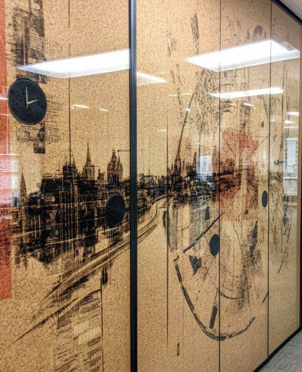 Korkdesign hinter Glas Korkdesign hinter Glas